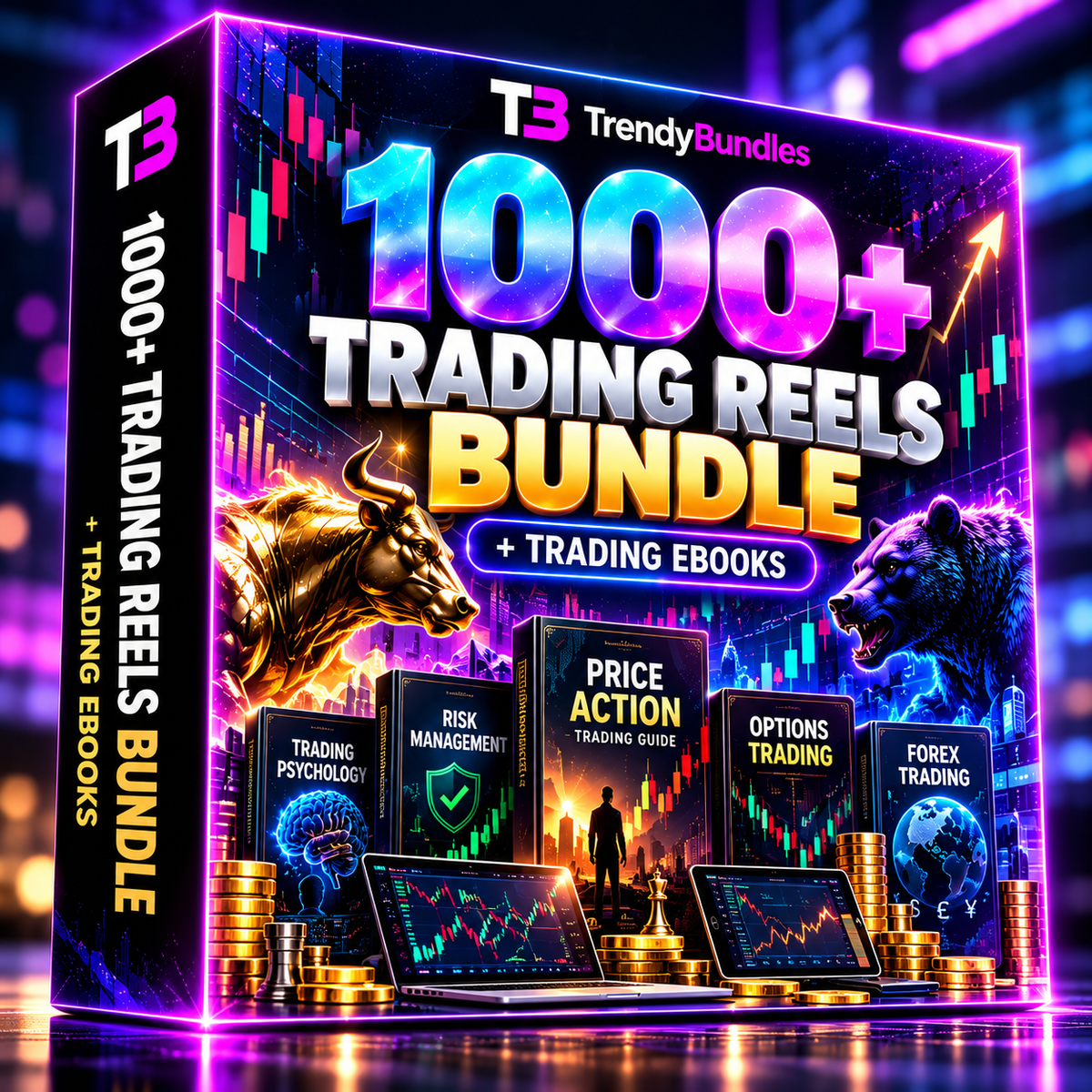 1000+ Trading Reels Bundle