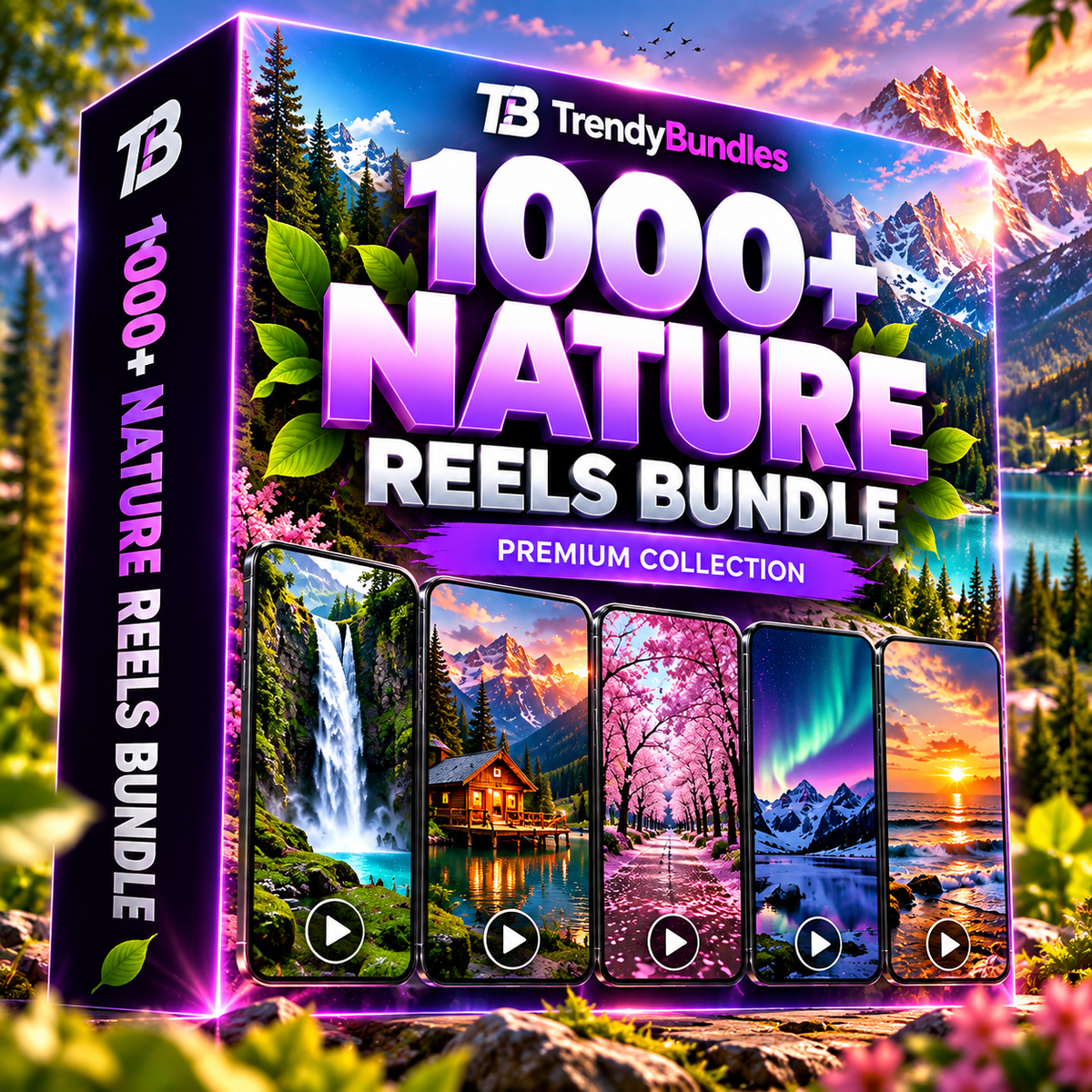 1000+ Nature Reels Bundle