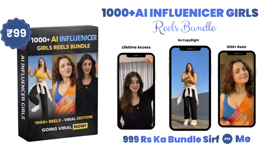 1000+ AI Influencer Reels Bundle (Viral Content Pack)