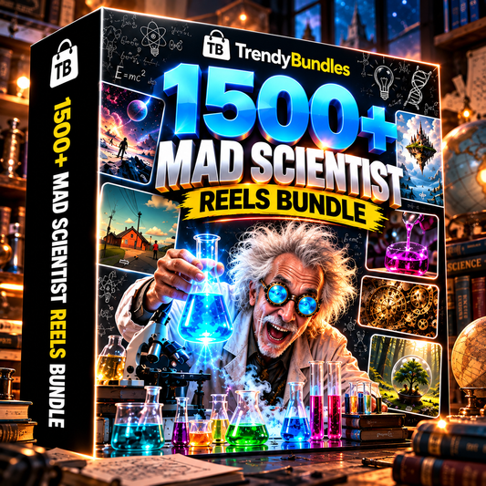 1500+ Mad Scientist Voice Reels Bundle
