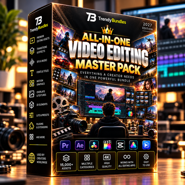 The Ultimate Editor’s Vault — All-in-One Editing Bundle