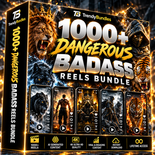 1000+ Dangerous Badass Reels Bundle