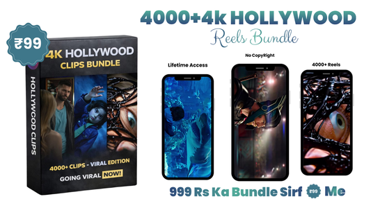 4000+ 4K Hollywood Reels Bundle – Viral Edition