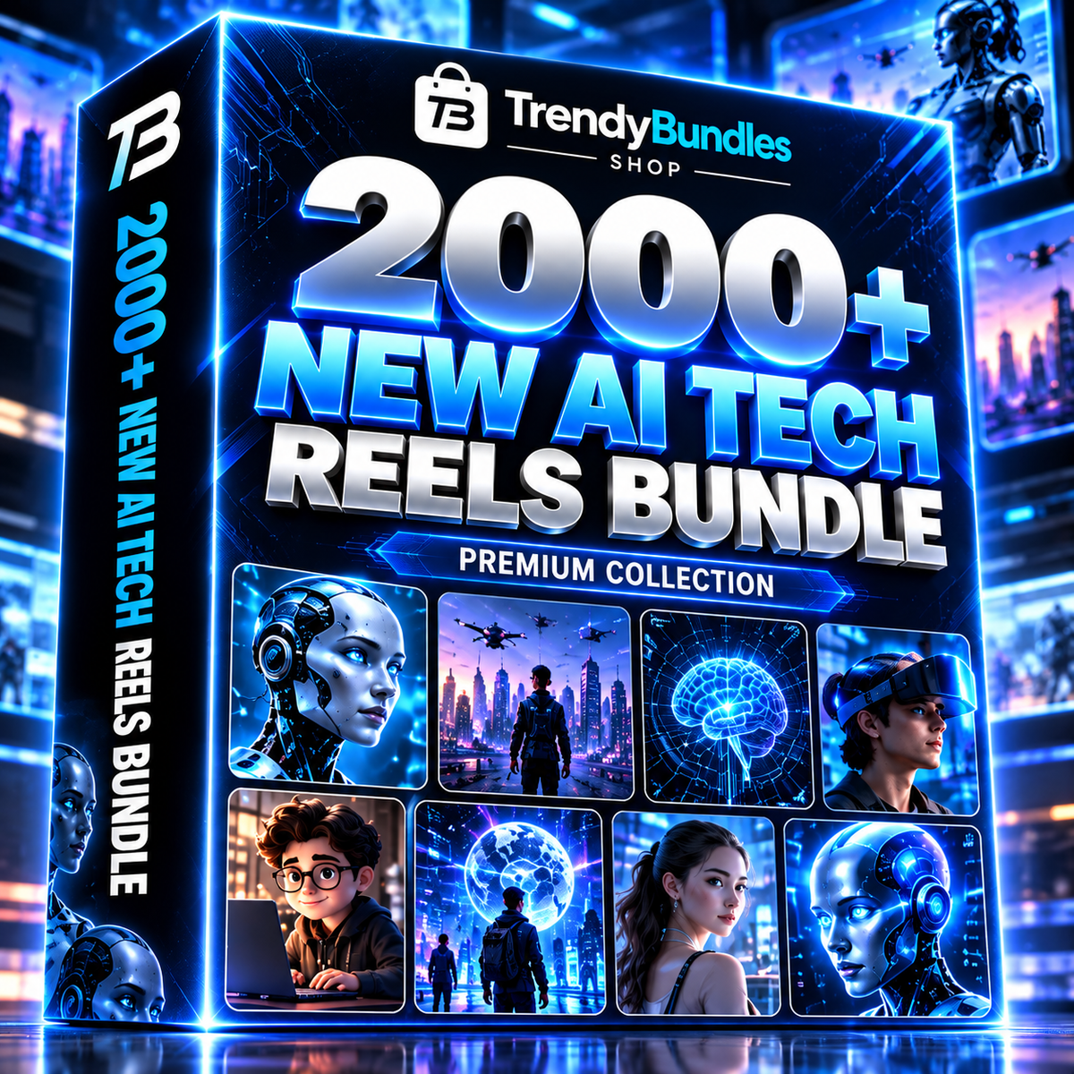 2000+ New AI Tech Reels Bundle