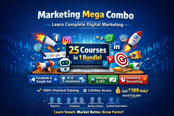 marketing comboMarketing Combo – Complete Digital Marketing Courses Bundle
