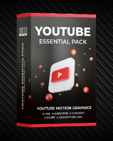 10Gb+ YouTube Essential Editing Assets