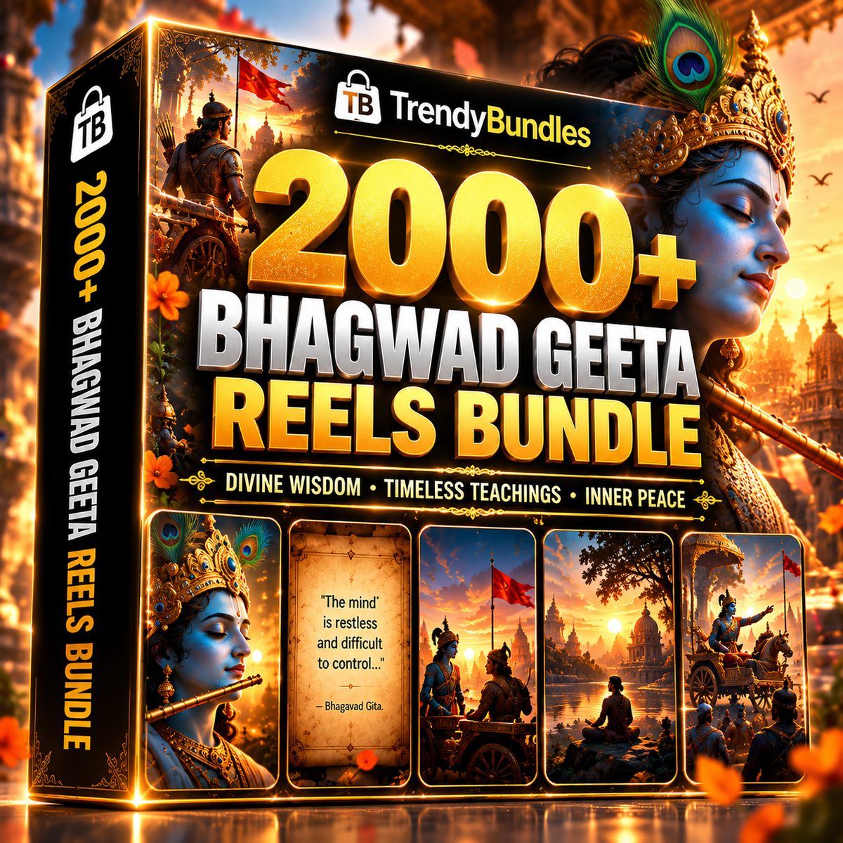 2000+ Bhagwad Geeta Reels Bundle