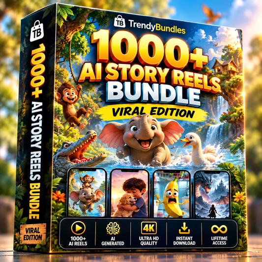 1000+ AI Story Reels Bundle