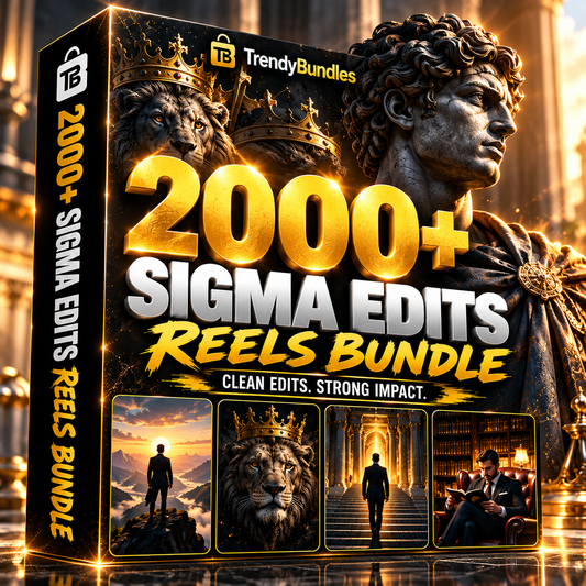 2000+ Sigma Edits Reels Bundle