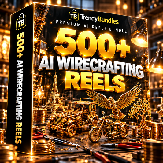 🛠️ 500+ AI Wire Crafting Reels Bundle