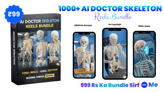Dr Skeleton AI Reels Bundle – 1000+ Reels