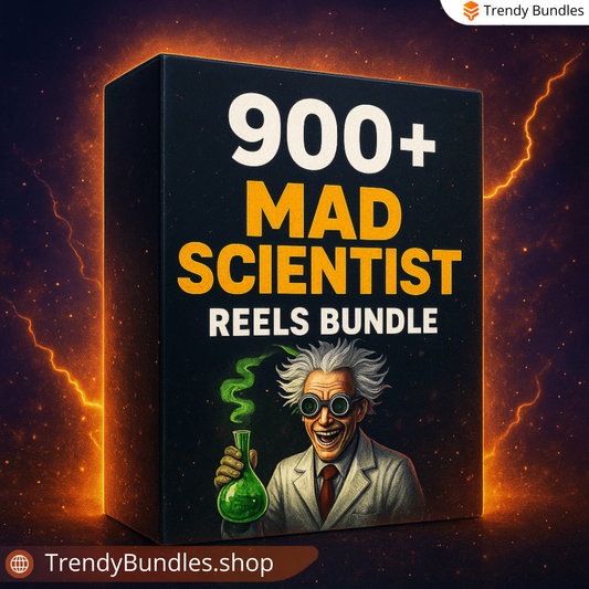 1500+ Mad Scientist Reels Bundle (No Copyright | Lifetime Access)