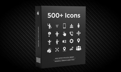 500+ Icons