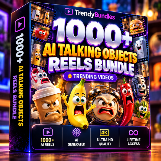🤖 1000+ AI Talking Objects Reels Bundle
