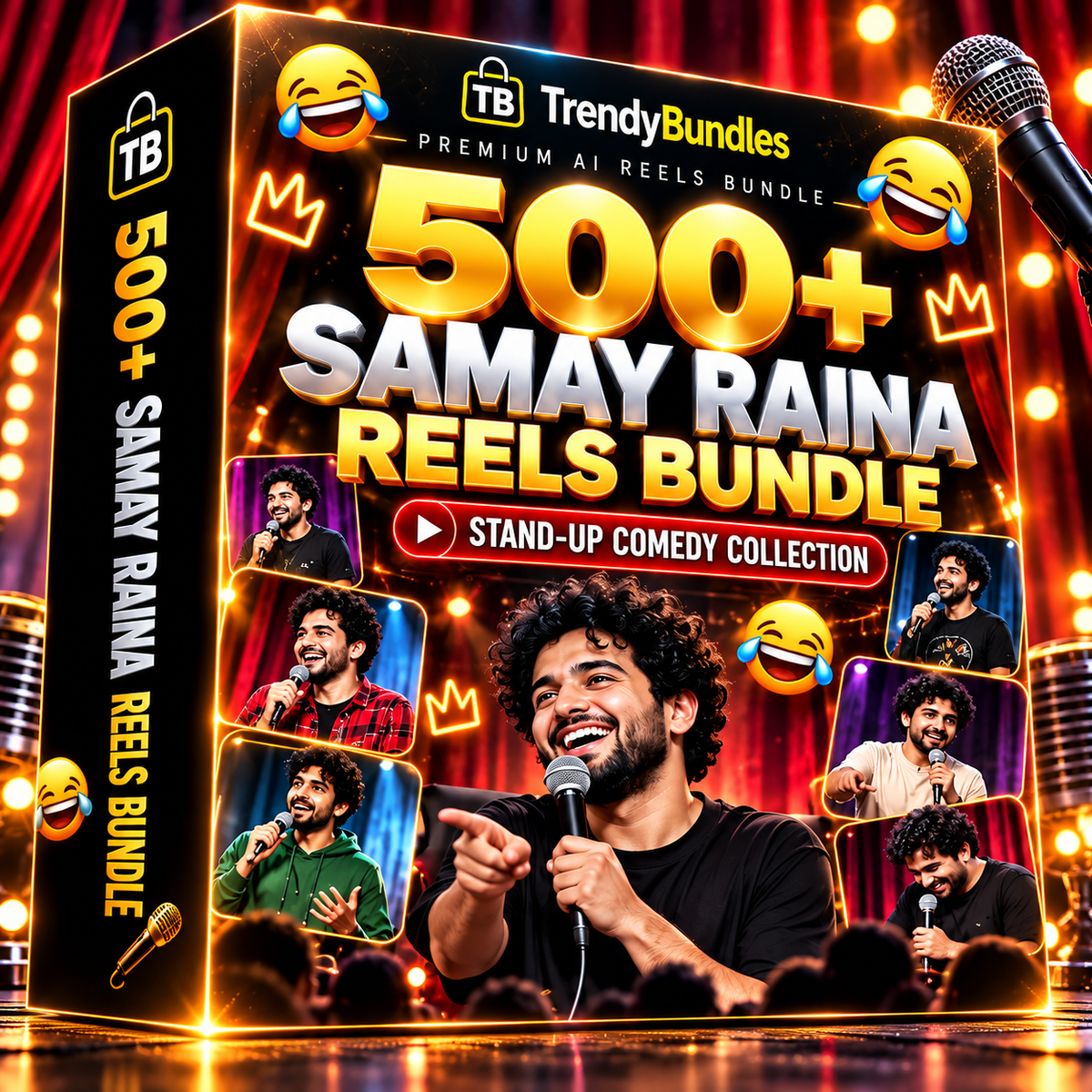 500+ Samay Raina Reels Bundle
