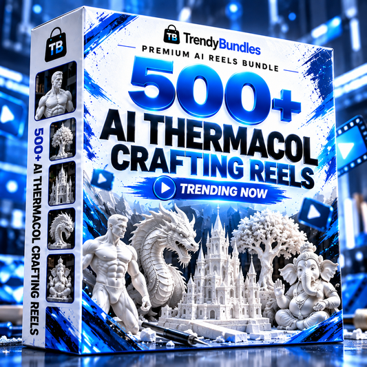 500+ AI Thermacol Crafting Reels Bundle