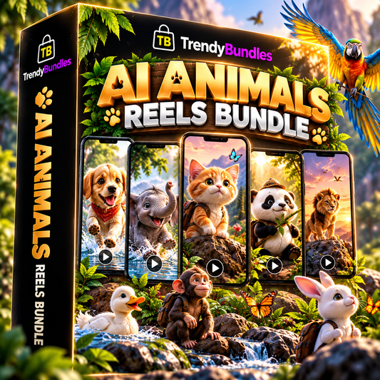 500+ AI Animals Reels Bundle