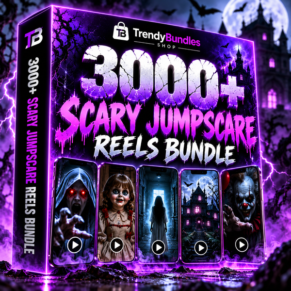 👻 3000+ Scary Jumpscare Reels Bundle