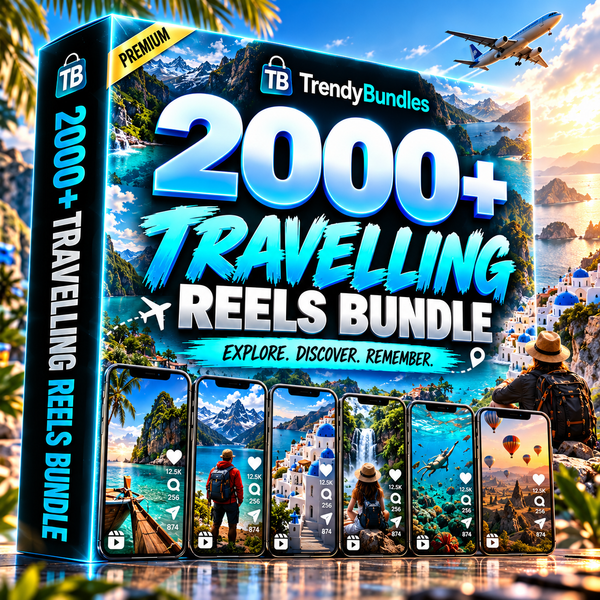 2000+ Travelling Reels Bundle