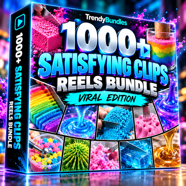 1000+ Satisfying Clips Reels Bundle