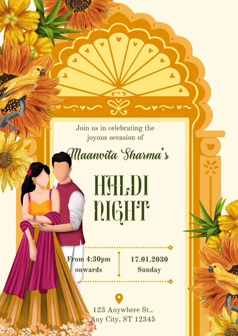 Haldi Night